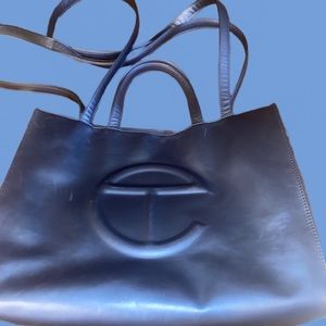 MEDIUM TELFAR COBALT BLUE